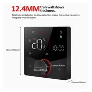 Smart Heating Thermostat Digital Temperature Controller LCD Display Weekly Programmable Thermostat APP Control ,Easy Installation