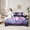 Pink Purple Blue, variant on Castle Fairy Cute Unicorn Bedding Comforter Set,Kawaii Rainbow Animal Full Bedding Set