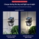 thumbnail image 4 of 【JD-1579A】 Lámpara solar pared con sensor cuerpo nuevo lámpara calle impermeable para patio exterior decorativa para casa y villa (cuadrado-B), 4 of 9