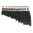 thumbnail image 3 of AYA Mèches de Cheveux Brésiliens Mèches Tissées Couleur Noire Naturelle Cheveux Ondulés Perruque Noire Ondulée Rideau, 3 of 9