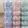 thumbnail image 3 of Paokuoon 2 Pcs Shoes Storage Box Thickened Transparent Ventilation Hole Reusable Boot Box, 3 of 7
