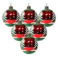 thumbnail image 3 of 6PCS 60mm Red Green White Christmas Ball Ornaments, Christmas Hanging Ornament For Xmas Tree,shatterproof Christmas Tree Ornaments For Xmas Decoration, 3 of 5
