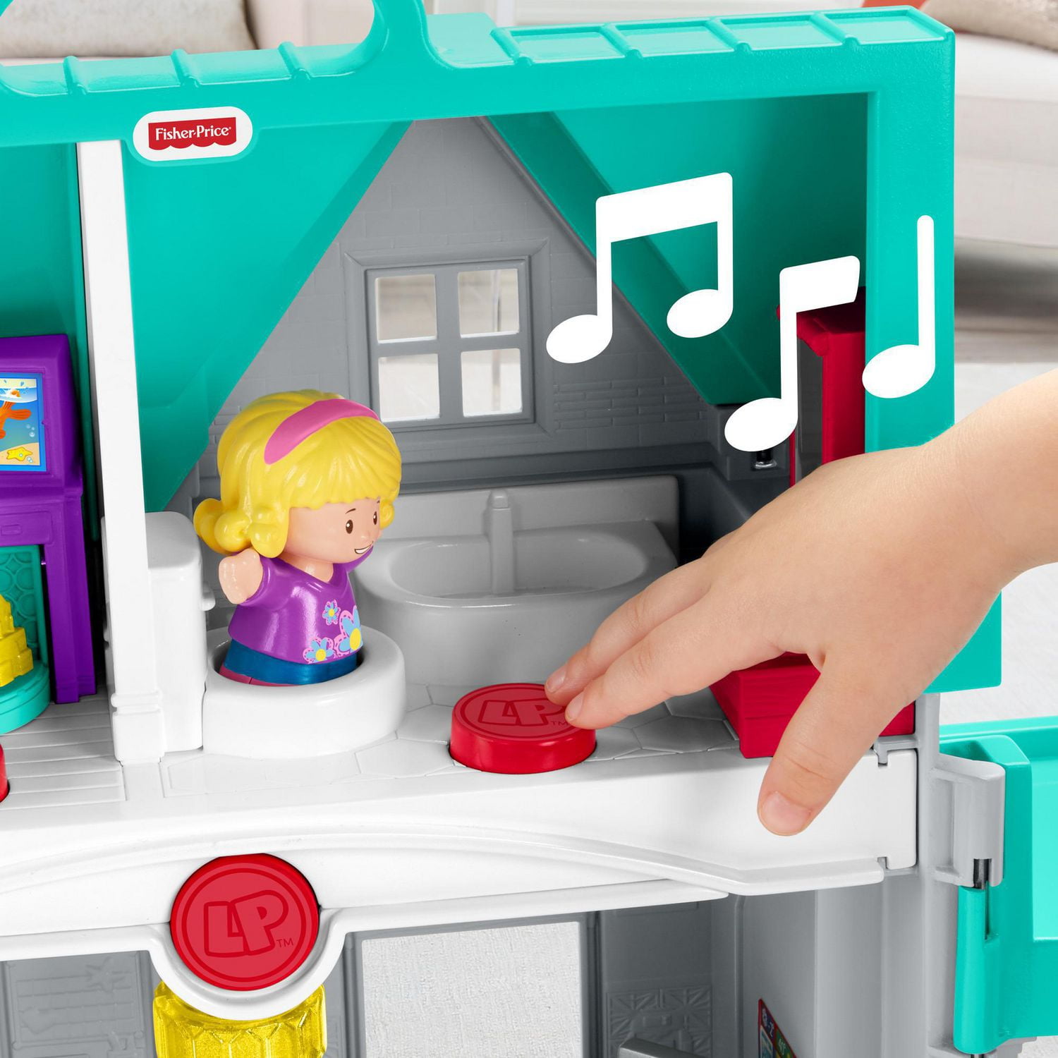 Fisher-Price Little People Big Helpers Home - Bilingual Edition, 3 to 5 years