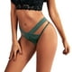 thumbnail image 1 of Gibobby Calzoncillos de encaje para mujer Mujeres encaje tentación ropa interior sexy lencería bragas tanga cintura bragas de mujer(Verde,G), 1 of 5