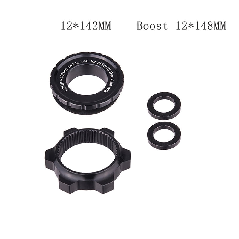 MTB Bike Hub Adapter Center Lock to 6 Bolt Boost Hub Spacer 100 to110 142 to 148
