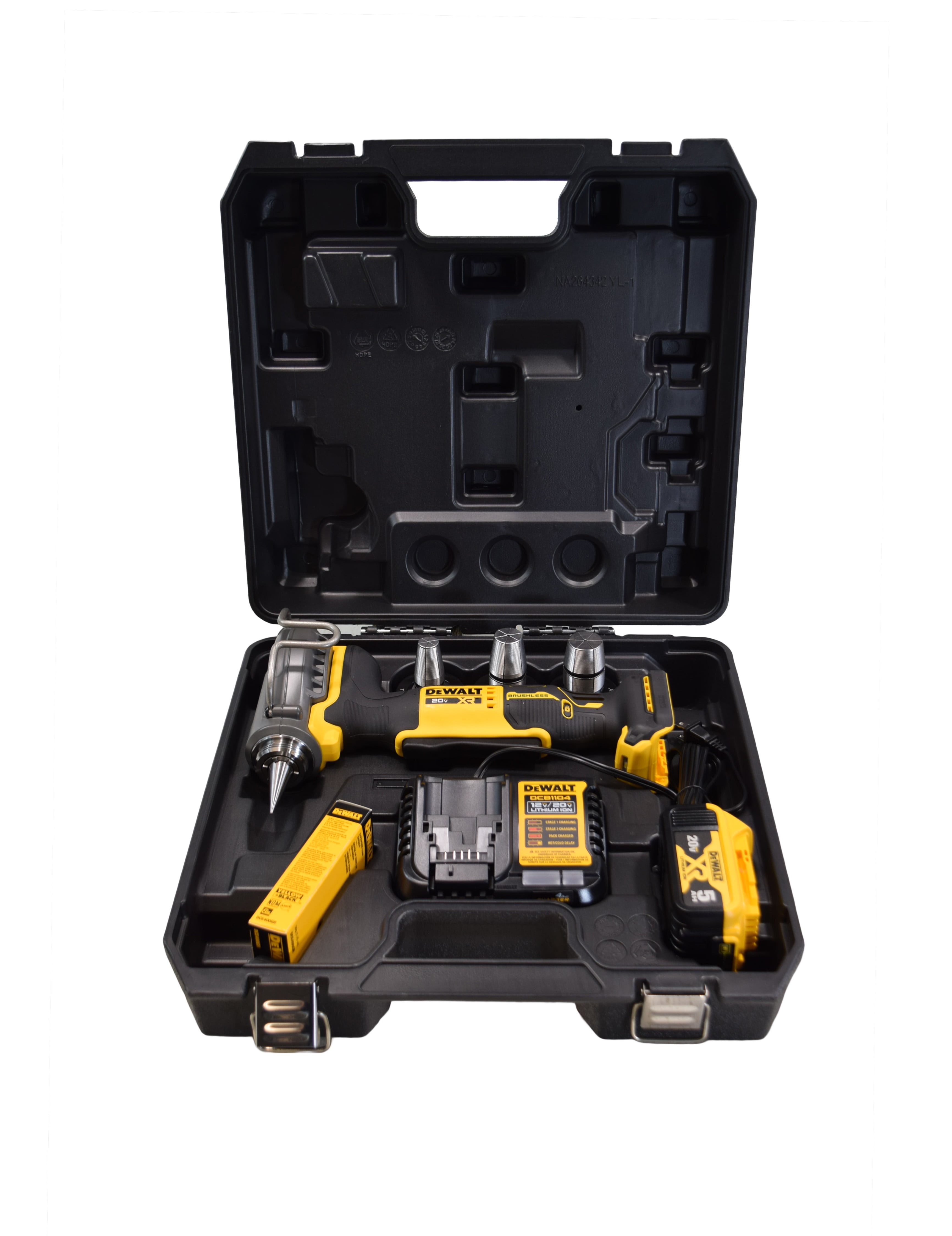 DeWalt DCE410P2 20V Max XR Cordless 1-1/2" PEX Expander Kit (5.0Ah)
