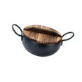 thumbnail image 4 of Soup Soup Soup de hierro Pot de fideos de moda de doble manejo de múltiples manijas con olla de cocción de tapa para guiso doméstico Sopa de cocina de Boca de 20 cm, 4 of 8