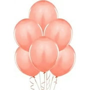 PMU PartyTex Peach Coral Permium 12 Inch Latex Balloons Pkg/50