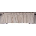 thumbnail image 2 of Candlewicking Cream 72" x 15.5" Lined Cotton Embroidered Valance by Raghu, 2 of 2