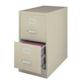 thumbnail image 1 of 26.5" Deep Commercial Grade 2 Drawer Vertical Letter File Cabinet in Putty, 1 of 8
