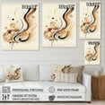 thumbnail image 4 of Designart Brown And Black Movement IV Canvas Wall Art, 4 of 5