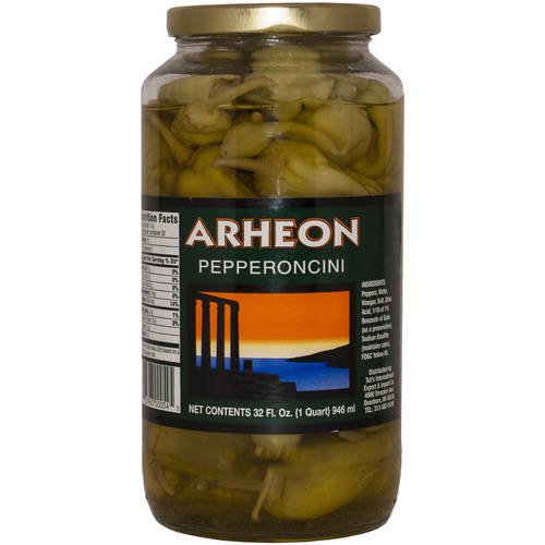 Arheon Pepperoncini Peppers, 32 Oz