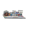 thumbnail image 4 of MERIGLARE DIY 1/64 Graffiti Walking Street Model Creative Gift for Model Railway Scene, 4 of 9
