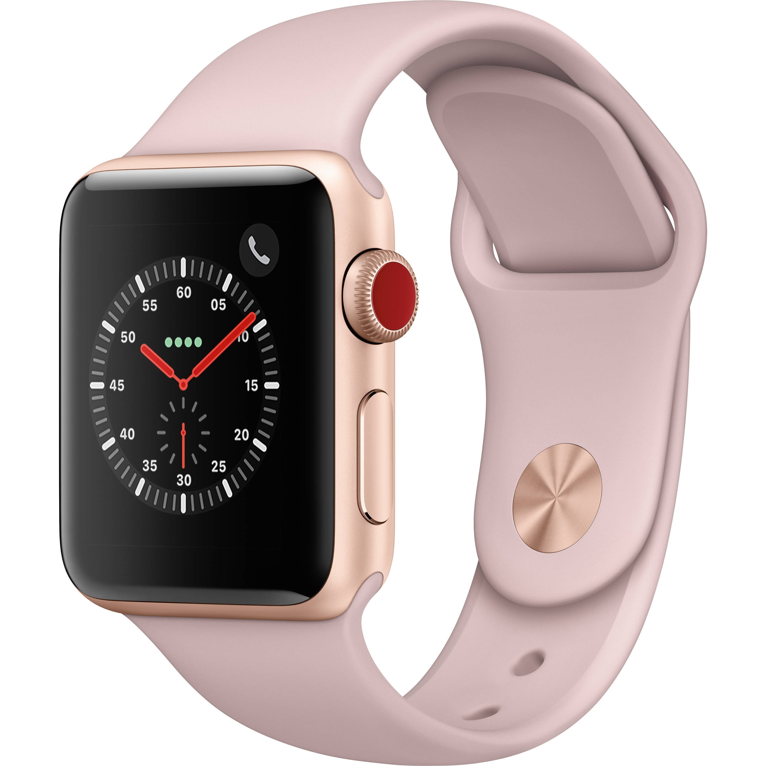 Apple Watch Series 3 GPS 38mm With Pink Sand Sport Band - Gold