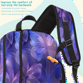 thumbnail image 4 of Herdesigns Purple Butterfly Laptop Backpack for Women Men, 18.3 Inch Large Computer Backpacks Fashion Teacher Nurse Bag Casual Daypack for Work Travel, 4 of 8