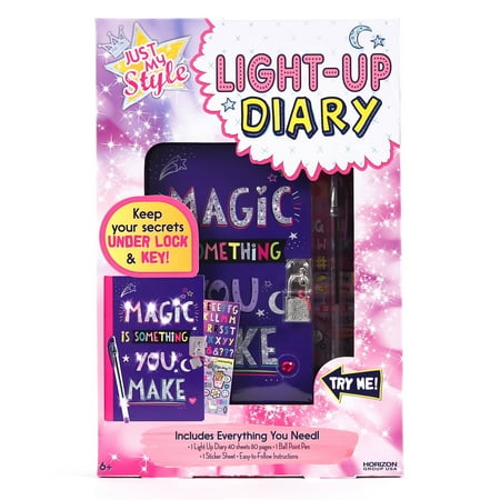 Just My Style Light-Up Diary, Gift for Kids, Ages 6+