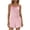 Pink, variant on Naotn 2 Piece Stripe Print Lounge Sets for Women Summer Short Pjs Sets Camisole Tops & Elastic Waist Shorts Comfy Lounge Outfits