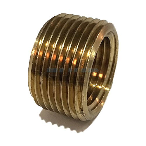 EDGE INDUSTRIAL Brass REDUCING FACE Bushing 3/4" Male NPT