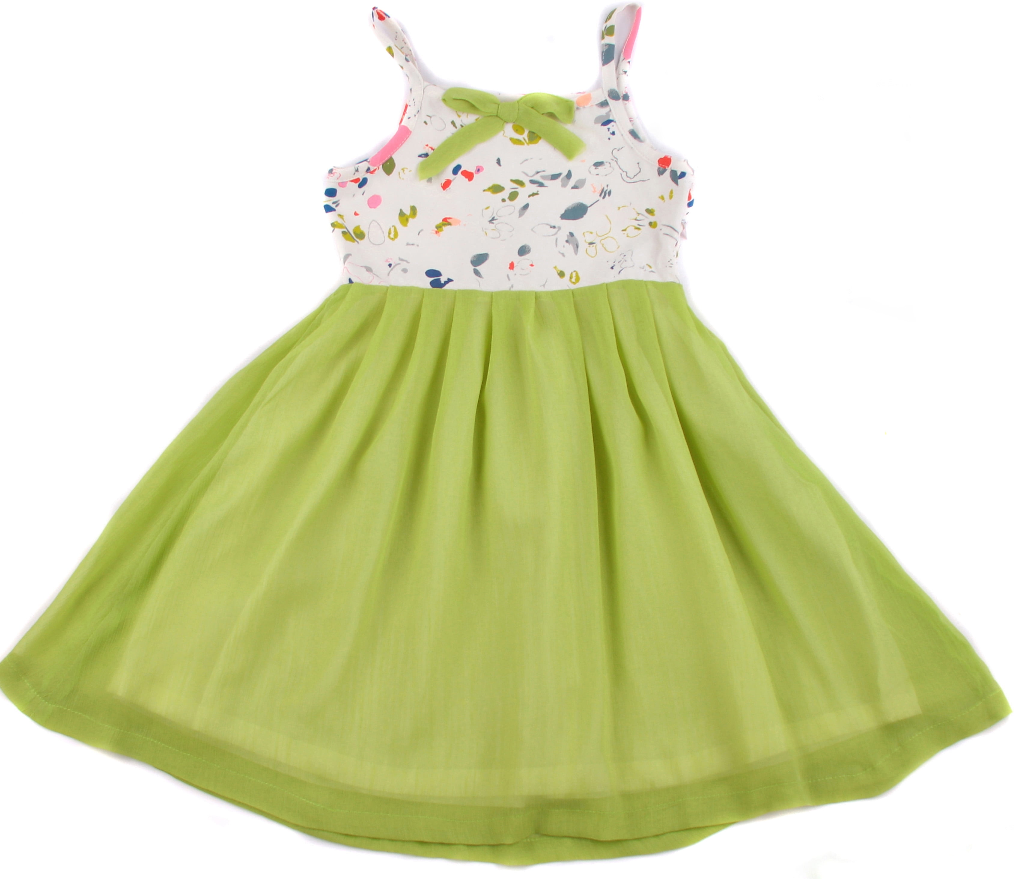 Richie House Women's Spring Dress with Chiffon Skirt and Floral Top