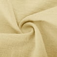 thumbnail image 5 of Summer Fashion Shirts for Womens Plus Size V-neck Cotton and Linen Short Sleeved Solid Color T-shirt Linen Style Large Short Sleeved Short Sleeved Top/shirt, 5 of 5