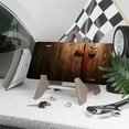 thumbnail image 3 of Wooden cross on a board Front License Plate, Metal License Plate, Funny Standard Plates Personalized Novelty Decorative For Men/Women/Boys/Girls Car 6×12 Inch, 3 of 6
