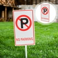 thumbnail image 4 of No Parking Metal Sign Warning Sign Traffic No Parking Sign Not Park Sign Not Parking Sign, 4 of 8