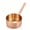 Rose Gold, variant on Stainless Steel Mini Saucepan with Long Handle, 2 fl oz Milk Pot, Rose Gold (S)