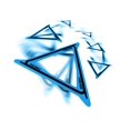 thumbnail image 2 of Boomerang WAHU Aeroflyt Triblade Blue Fast Flying, 2 of 4