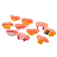 thumbnail image 2 of Halloween Teeth Adult Funny Cosplay Costume Accessory Decoration for Party Fancy 10pcs Skin Color, 2 of 9