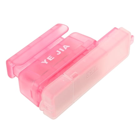 FRCOLOR Paper Five Hole Punch Sturdy Hole Punch Office 8.3X2.5CM Pink