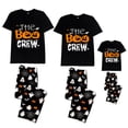 thumbnail image 3 of LuLiaMenton Boo Crew Pumpkin Family Pajama Set, Halloween Casual Loungewear For All Family Members, 8-9Y-Kid, 3 of 5