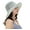 Grey., variant on Summer Mesh Sun Hats for Women UV Protection Wide Brim Packable Beach Bucket Hat, Beige