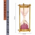 thumbnail image 2 of CLASSICO TRADING COMPANY Classic Sand Timer for Desk, Study, Games & Decor – 1/3/5 Minute Hourglass, 2 of 4