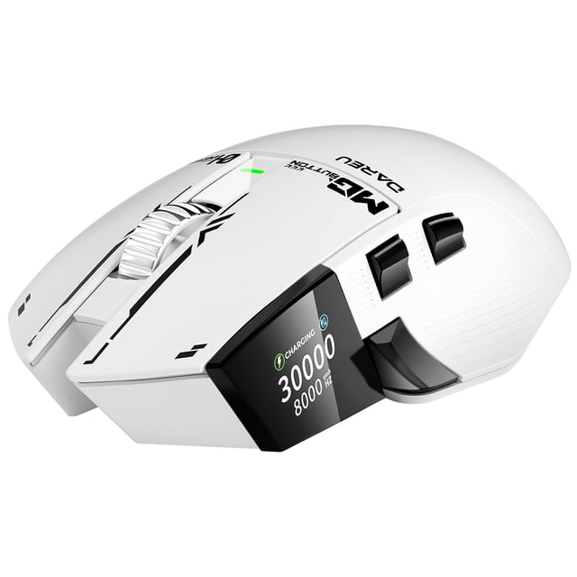 Ratón inalámbrico para juegos DAREU A980PROMAX 30K DPI 2.4G/BT/USB