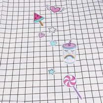 PBPBOX Removable Wall Stickers Unicorn Shape PVC for Room Decoration 1Pack