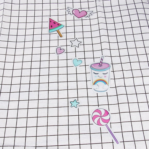 PBPBOX Removable Wall Stickers Unicorn Shape PVC for Room Decoration 1Pack