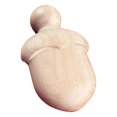 thumbnail image 1 of Adorno pequeño de madera de durazno para puerta, bolso y llavero. Estilo A 10cmx6cm, 1 of 9