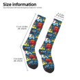 thumbnail image 5 of Balery Vehicles Cartoon With Funny Drivers Fun Novelty Socks Men'S Women'S Crew Socks Funny Crazy Novelty Socks Quirky And Cool Socks, 5 of 9
