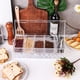 thumbnail image 5 of Pisexur Batería de cocina Contenedor refrigerado para condimentos con 5 recipientes y tapa para accesorios de bar, hogar, reuniones, fiestas y decoración. para la cocina del hogar, 5 of 7