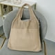 thumbnail image 4 of Bolsos de hombro tejidos huecos coreanos, bolsos de punto para mujer, bolsos de playa de verano, 4 of 5