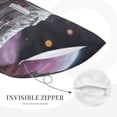 thumbnail image 3 of Honeii Cat Astronaut In Space Pattern Decorative Throw Pillow Case - Elevate Your Couch, Sofa, or Bed with Stylish Home Decor-16"x24", 3 of 6