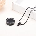 thumbnail image 4 of Drum Necklace for Cremation Ashes Urn Necklace for Ashes of Loved One Memorial Jewelry Pendent for Ashes and Chain, 4 of 5