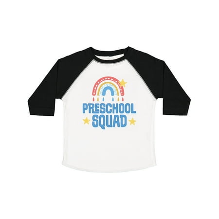 

Inktastic Preschool Squad 2021 Back to School Gift Toddler Toddler Girl T-Shirt