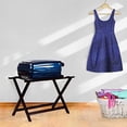 thumbnail image 2 of Heavy Duty 30" Extra-Wide Luggage Rack, solid wood, 2 of 14