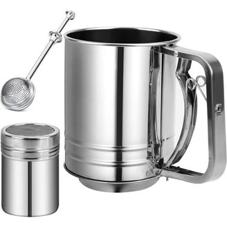 Glass Sourdough Starter Kit - 36 Oz Jar With Lid, Tracker Band, Thermometer, Scraper, Whisk & More