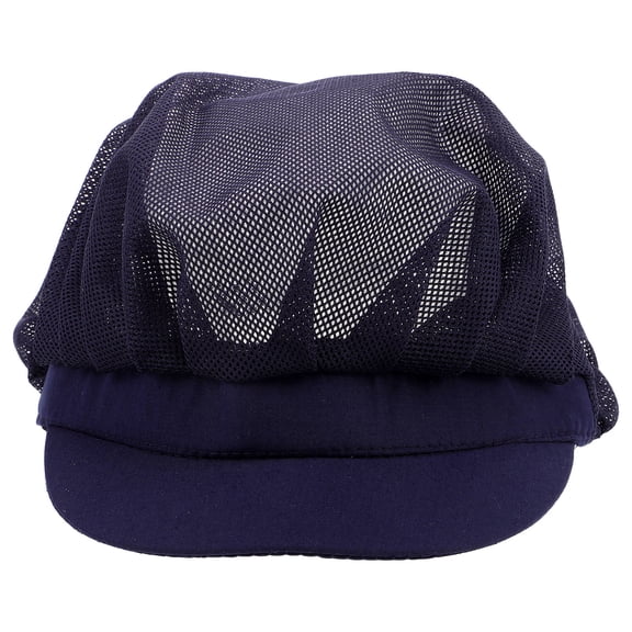 VORCOOL Durable Navy Cooking Hat with Mesh for Chefs Bakers and Kitchen Staff