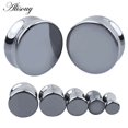 thumbnail image 1 of 1 unidad de tapones para los oídos de piedra, calibres, pendientes para mujeres y hombres, tapón para los oídos, túnel de carne, Piercing expansor, expansor de oreja, Piercing para el cuerpo, joyería Tan Jianjun unisex, 1 of 2