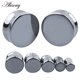 thumbnail image 1 of 1 unidad de tapones para los oídos de piedra, calibres, pendientes para mujeres y hombres, tapón para los oídos, túnel de carne, Piercing expansor, expansor de oreja, Piercing para el cuerpo, joyería Tan Jianjun unisex, 1 of 2