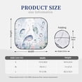 thumbnail image 3 of Xecao Sea Animals for Foldable Car Sun Shades (2-Pack) offer sun protection with an easy-fold design for convenient windshield shading., 3 of 7
