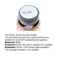 thumbnail image 6 of Deyuer Speaker Mini Stereo Metal Full Range Loudspeaker Box for Home, 6 of 7